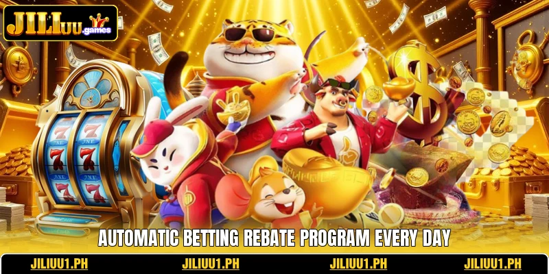 Automatic betting rebate program every day