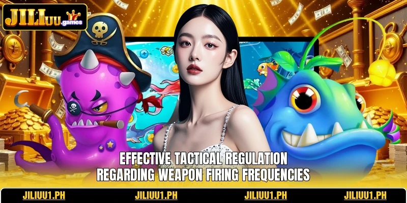 Effective tactical regulation regarding weapon firing frequencies Effective tactical regulation regarding weapon firing frequencies