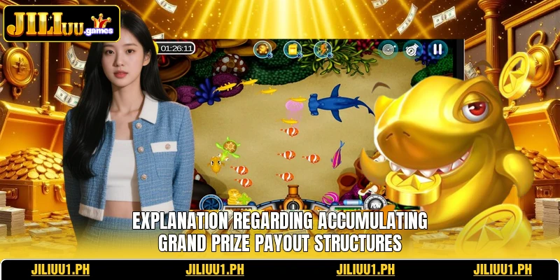 Explanation regarding accumulating grand prize payout structures