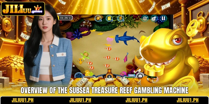 Overview of the subsea Treasure Reef gambling machine