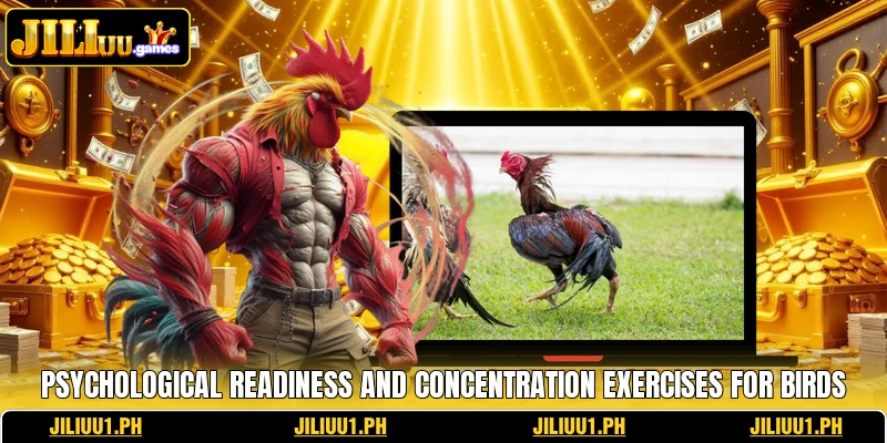 Psychological readiness and concentration exercises for birds Psychological readiness and concentration exercises for birds