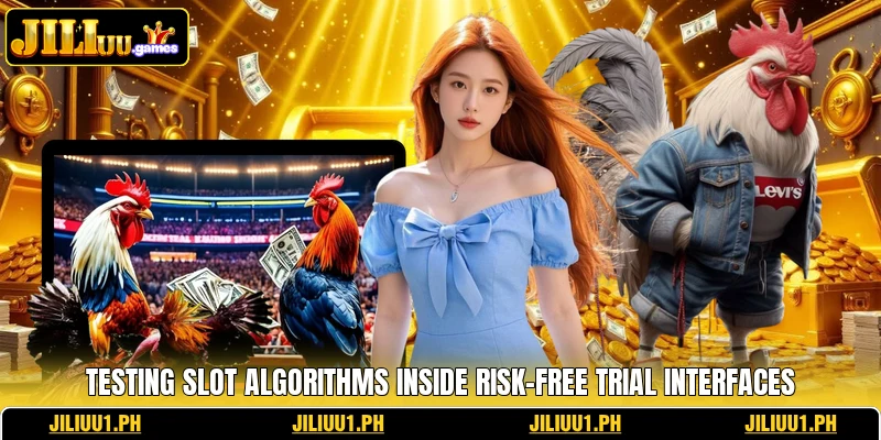 Testing slot algorithms inside risk-free trial interfaces Testing slot algorithms inside risk-free trial interfaces