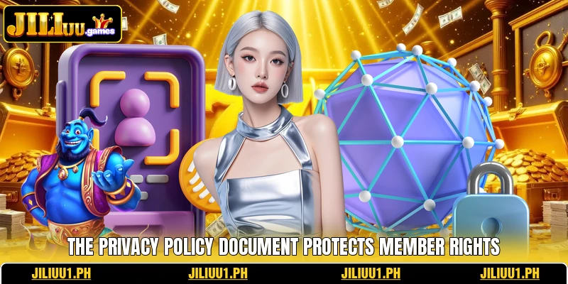 The privacy policy document protects member rights