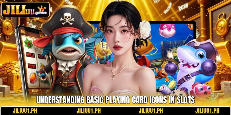 Understanding basic playing card icons in slots